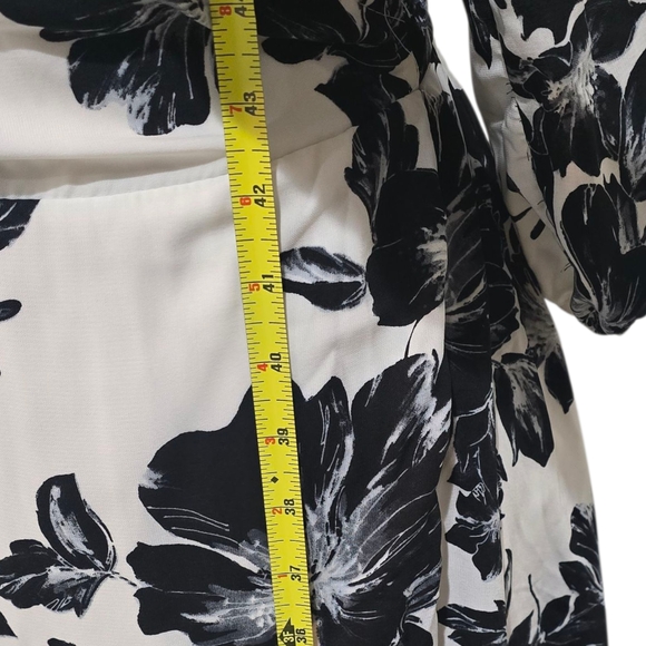 Ark & Co Black and White Floral Maxi Dress - Picture 5 of 6